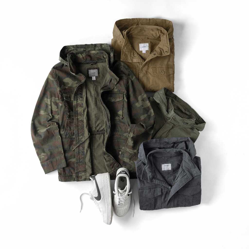 Outer Fatigue Utility Jacket Military
