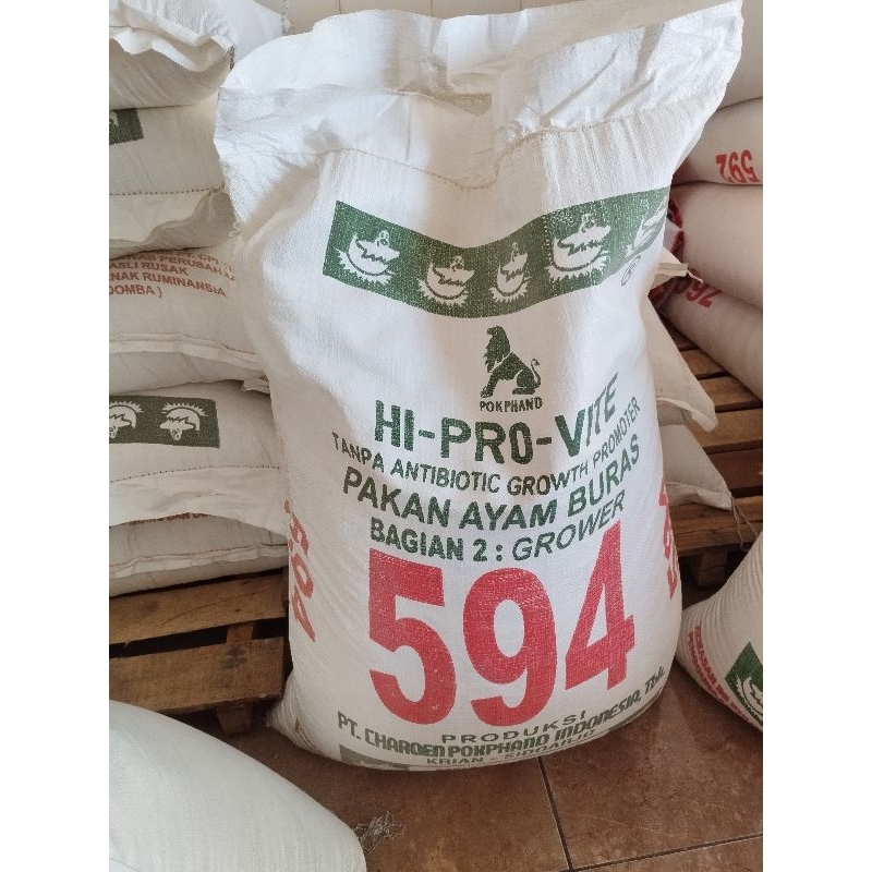 Pakan Ayam Pokphand Hi Pro Vite 594 1kg