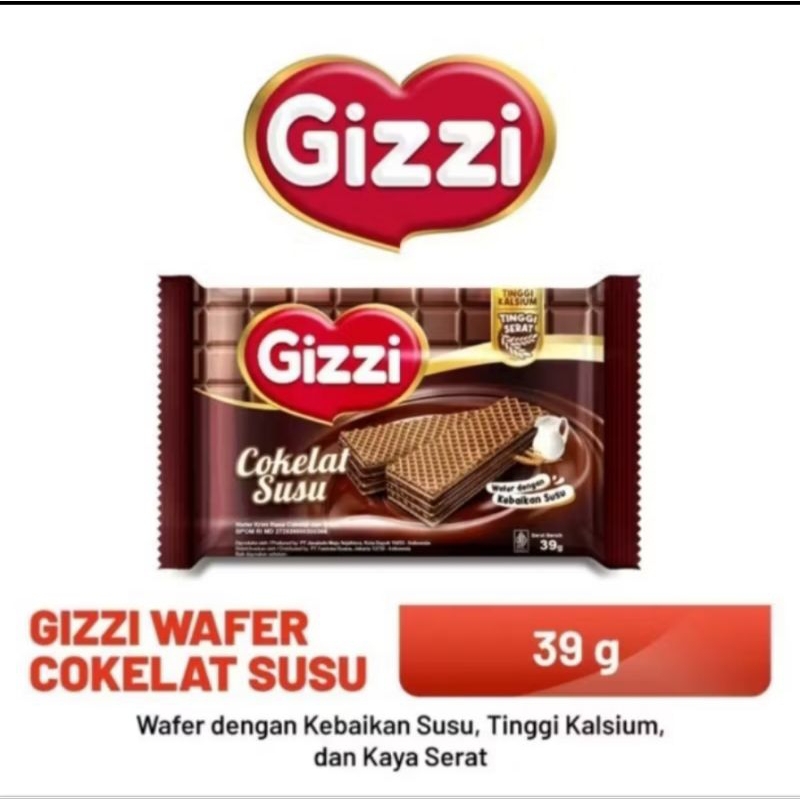 

GIZI WAFER 39g isi 10 pck