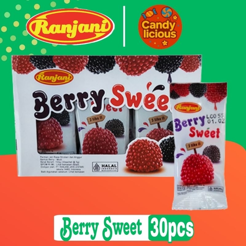 

Permen Ranjani Berry Sweet Display Box isi 30pcs