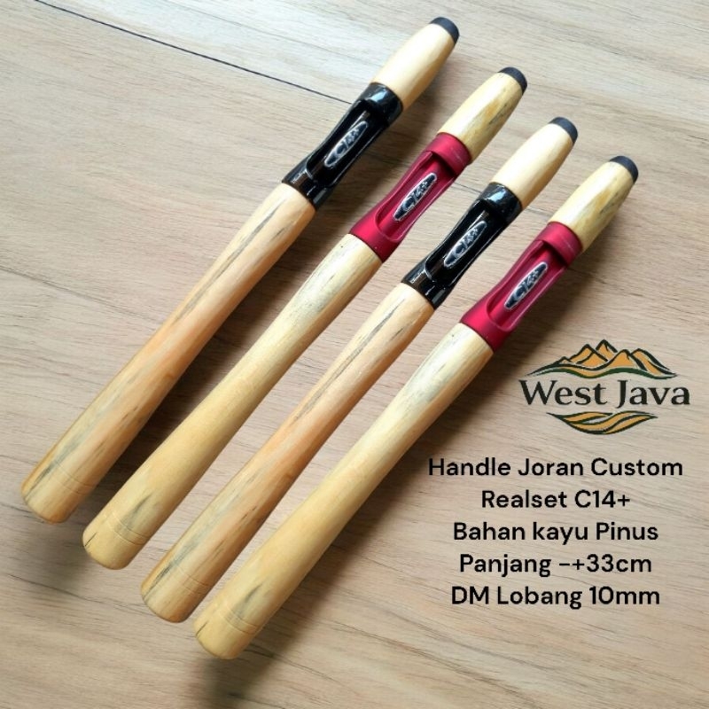 REALSEAT C-14+ SET GAGANG JORAN KAYU PINUS