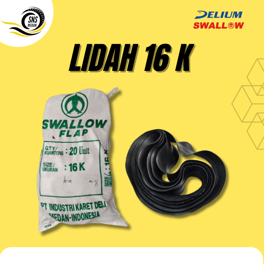 Lidah/selendang ban16 K