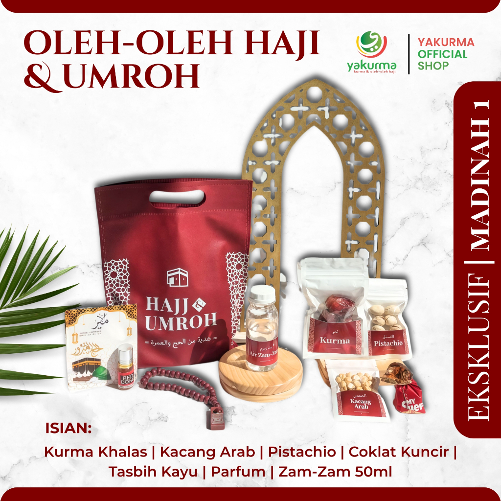 

Paket Madinah | Paket Oleh-Oleh Haji dan Umroh | Paket Eksklusif Goodie Bag Premium