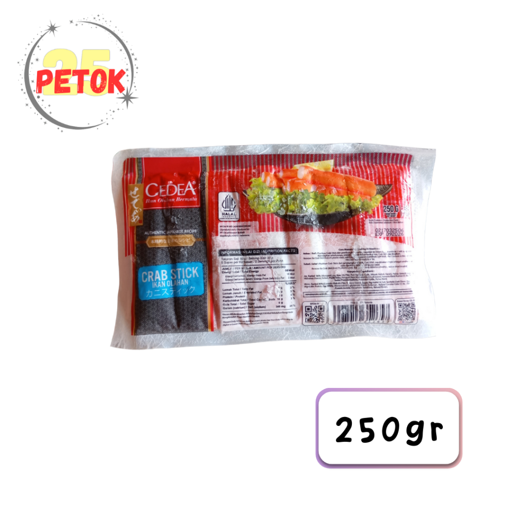 

Cedea Crabstick 250gram Instan