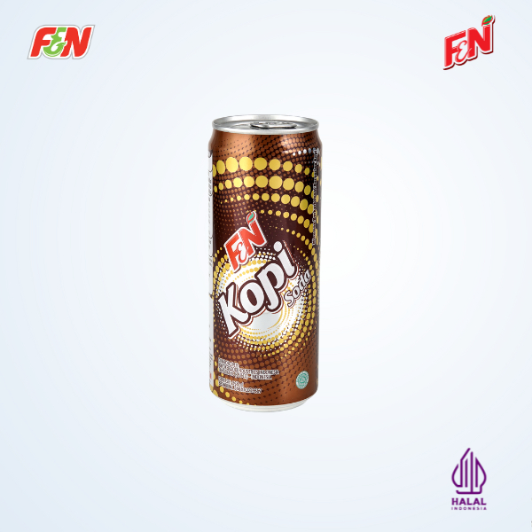 

Minuman Kaleng F&N Coffee Soda/Kopi Soda 325ml x 1 Pcs - Drink