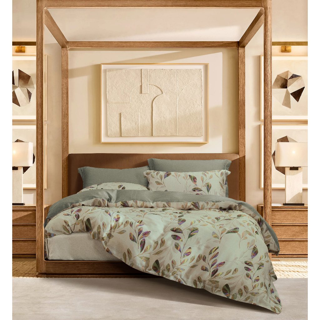 CANNON Tencel Lyocell Ashton Alleves Quilt Cover Set