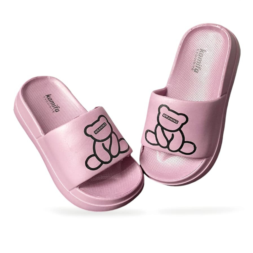 Sandal Wanita Sandal Selop Bahan Karet Empuk Simple