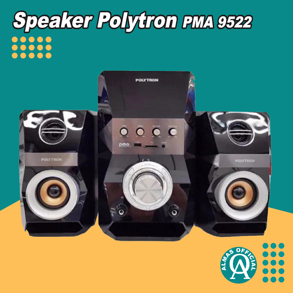 Speaker Bluetooth Mikrofon Elektronik Active Polytron PMA Speker 9501 9502 9506 9300 9505