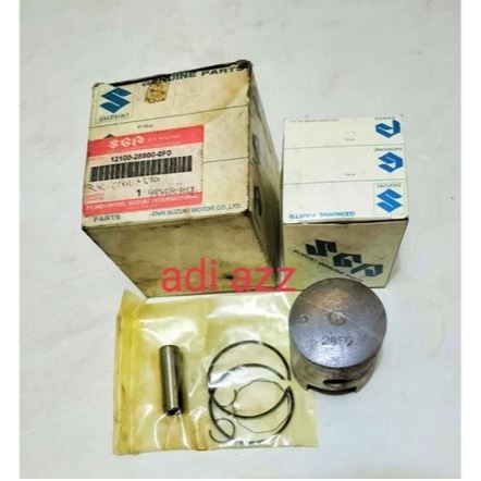 piston set ring seher seker pen standar Suzuki rk cool original SGP 12100-28F00-0F0
