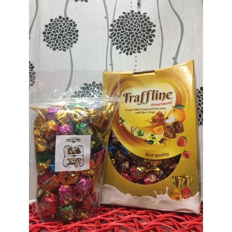 

Coklat Turki traffeline,oleh oleh haji dan umroh,gift haji, 2kg,1kg,500gr