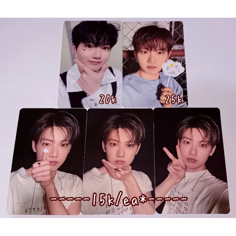 OFFICIAL PC PHOTOCARD BENE POB LD JUNKYU TREASURE DIGIPACK PLEASURE BLUE FIRST EDITION APW APPLEWOOD