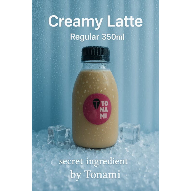 

kopi tomami , Creamy Latte Regular 350 ml