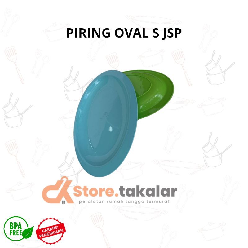 PIRING OVAL PLASTIK/PIRING OVAL WARNA WARNI/PIRING SERBAGUNA