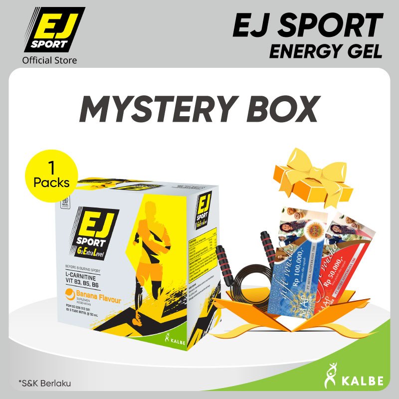 

[MYSTERY BOX] - EJ Sport Banana & Orange (5 Tube) - Energy Gel