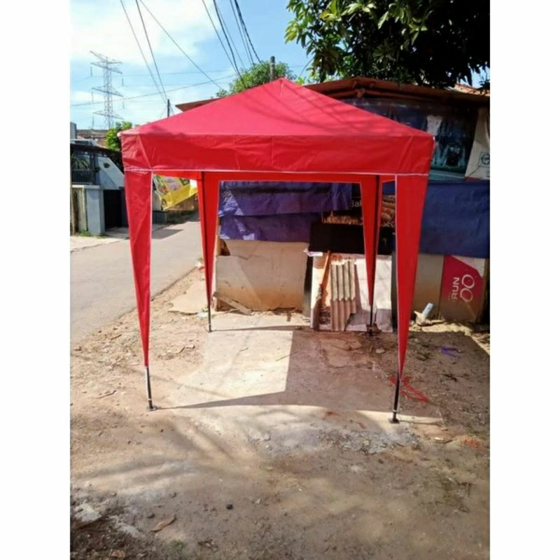 Tenda cafe 2x2 stand peneduh bazar PKL