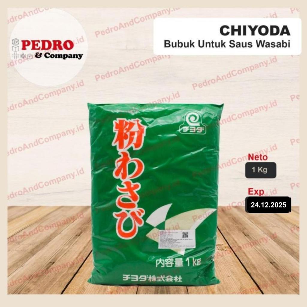 

Chiyoda Konawasabi bubuk wasabi 1 kg - japanese powder sushi condiment