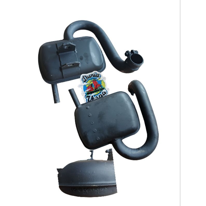 Knalpot vespa DGM import