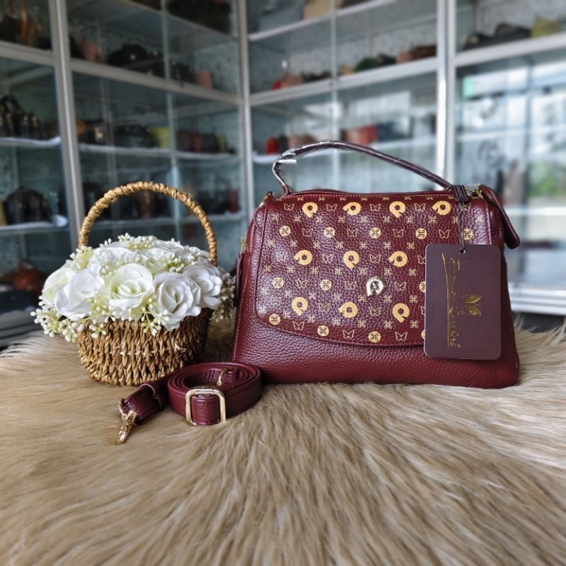 Tas Papillon k3456 warna hitam, kopi, navy, asem