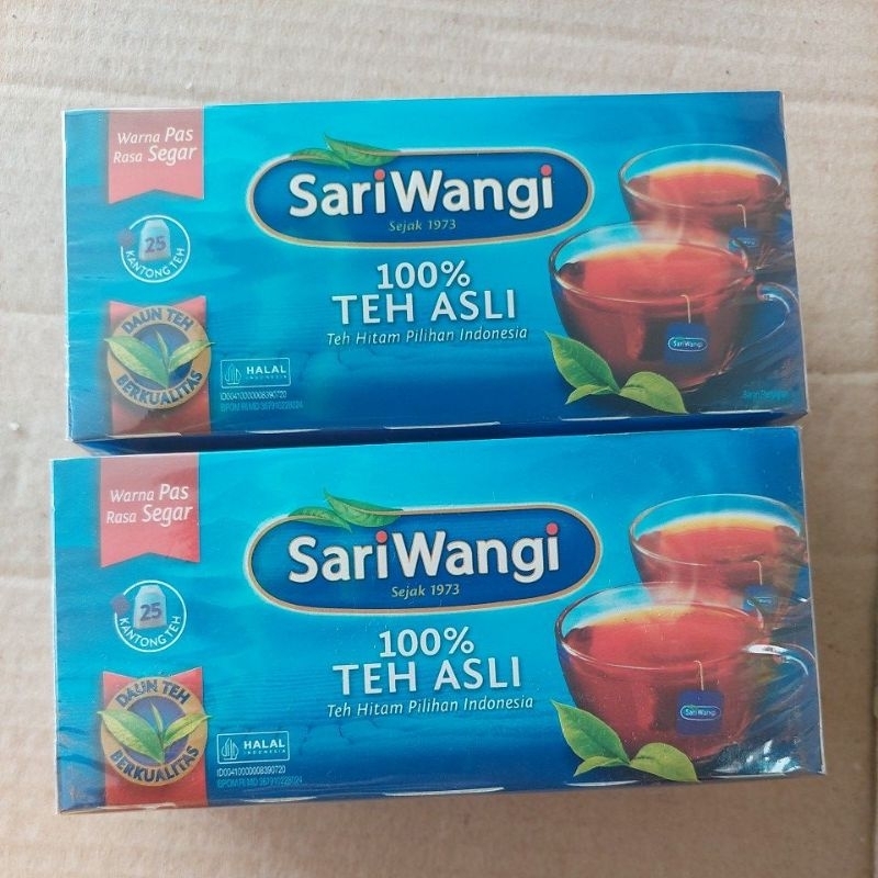 

Teh Celup Sariwangi isi 25 Kantong teh