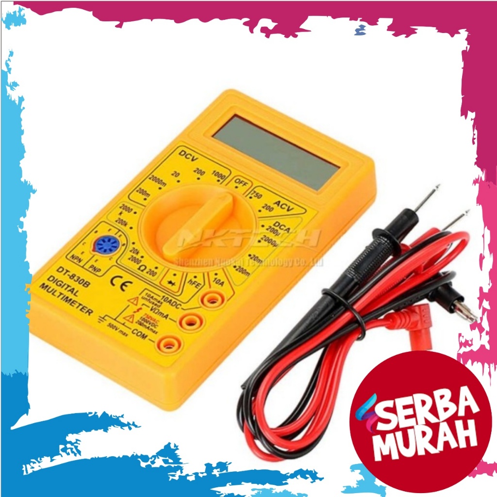 Koss Multi Tester Digital KS-830B Tester Listrik