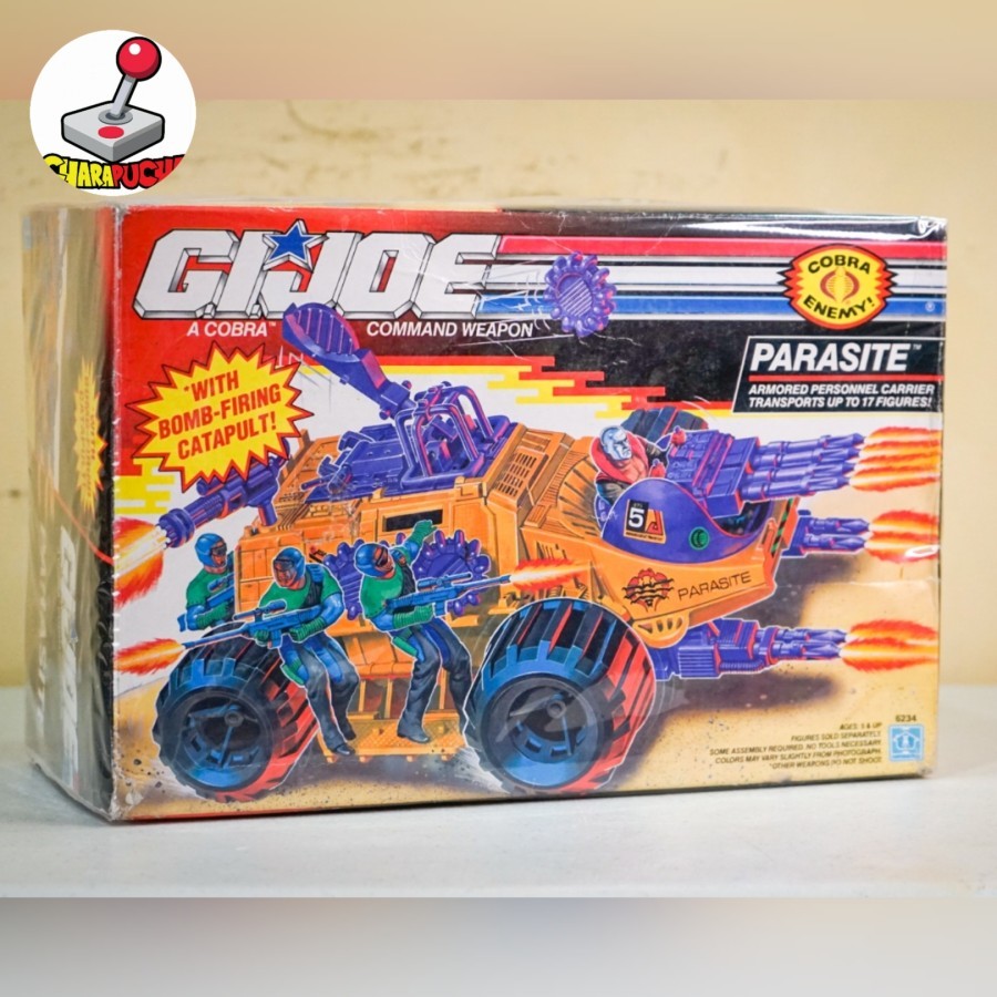 Hasbro Gi joe Vintage 1989 Cobra Parasite