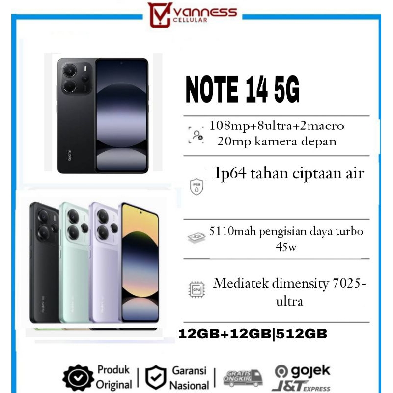 XIAOMI NOTE 14 5G 24GB