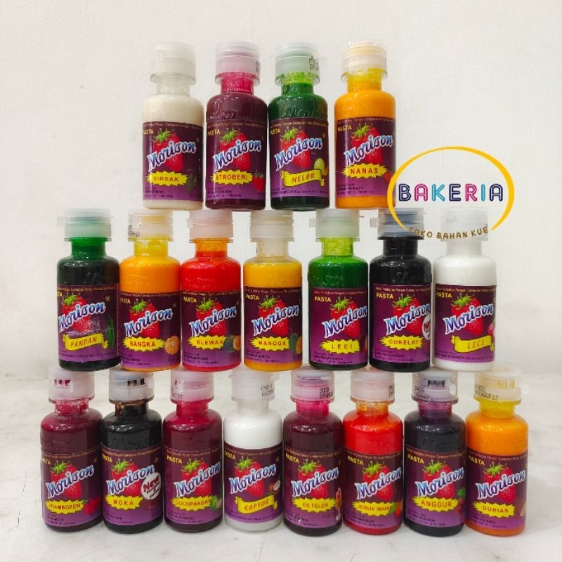 

MORISON pasta / perisa makanan dan minuman 50ml