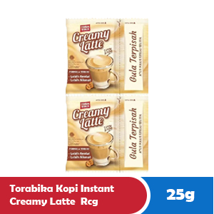 

Torabika Creamy Latte 25g - 1 Renceng Isi 10 Sachet