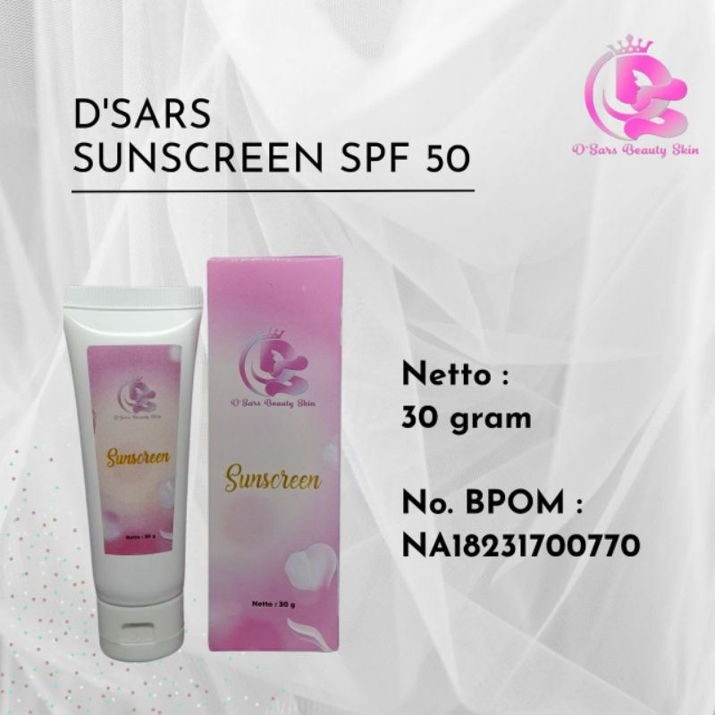 Sunscreen Dsars spf 50