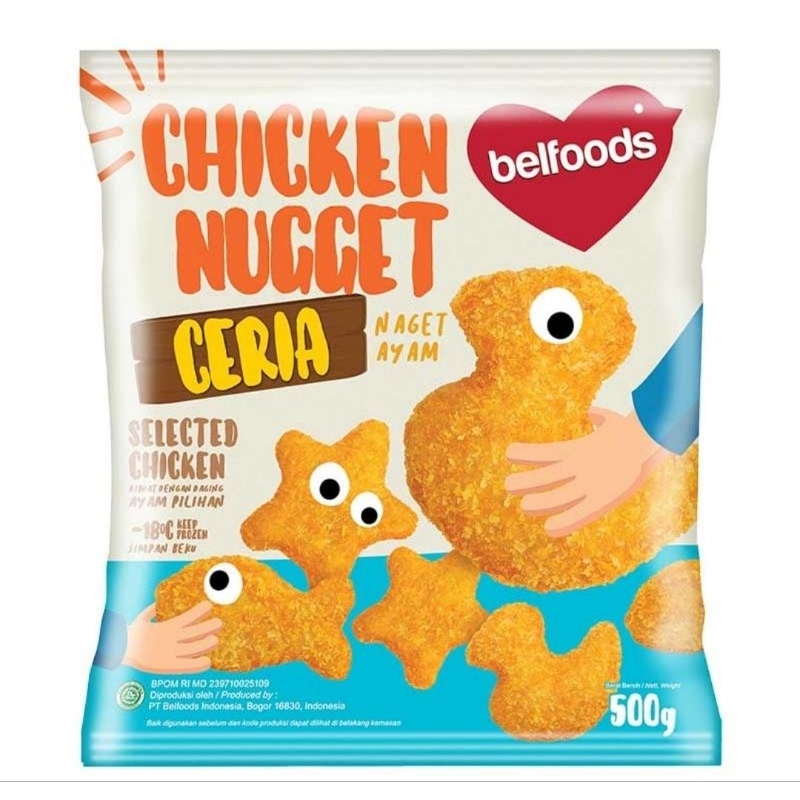 

belfoods Chicken Nugget Ceria 500 g