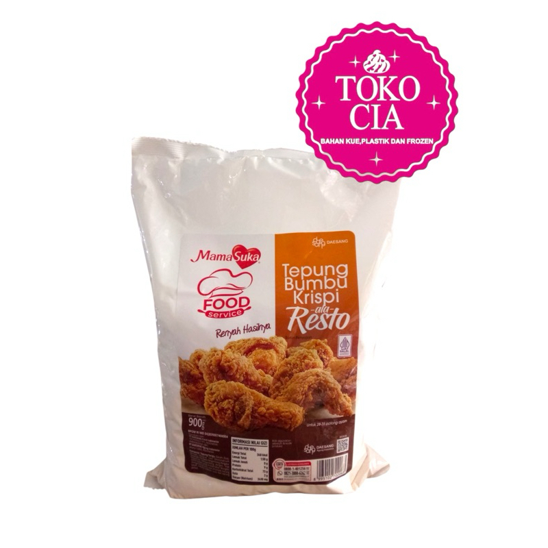 

Mamasuka Tepung Bumbu Krispi ala Resto 900gr