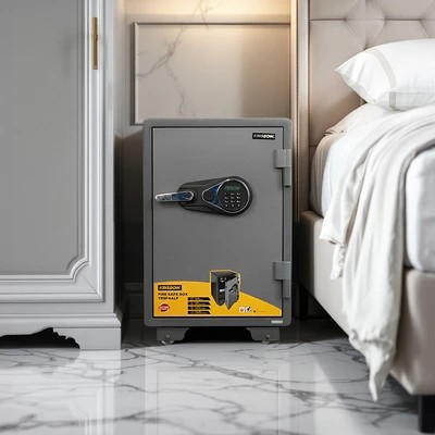 Krisbow Brankas Tahan Api Besar Alarm Seri Yb 50 x 49 x 70 Cm