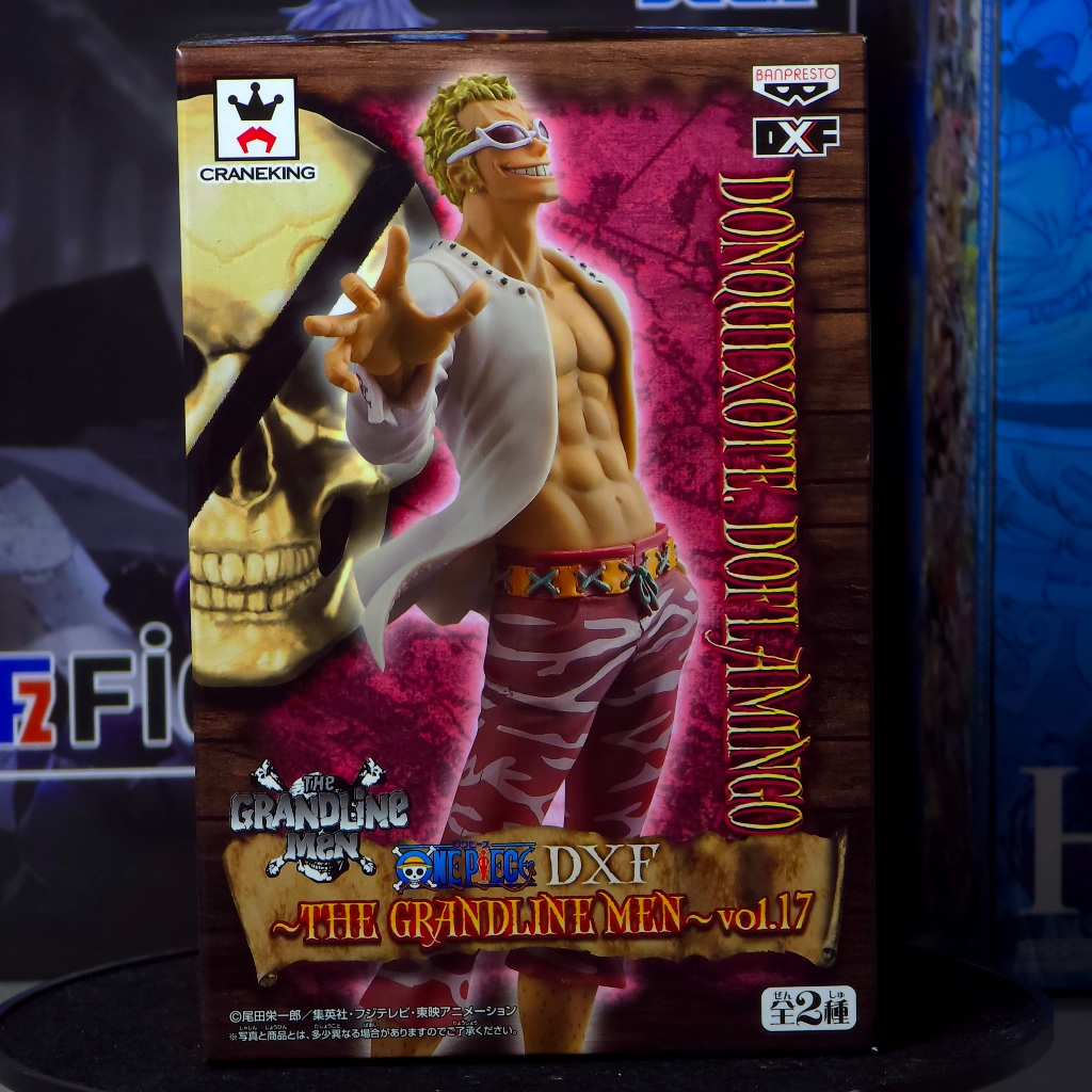 DXF Figure Donquixote Doflamingo - The Grandline Men (GLM) Vol.17 One Piece (17cm) Japan Version (Ja
