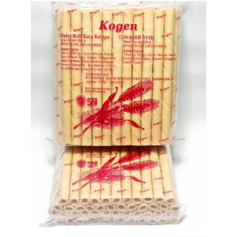 

Kogen Wafer Stik Susu dari Khong Guan