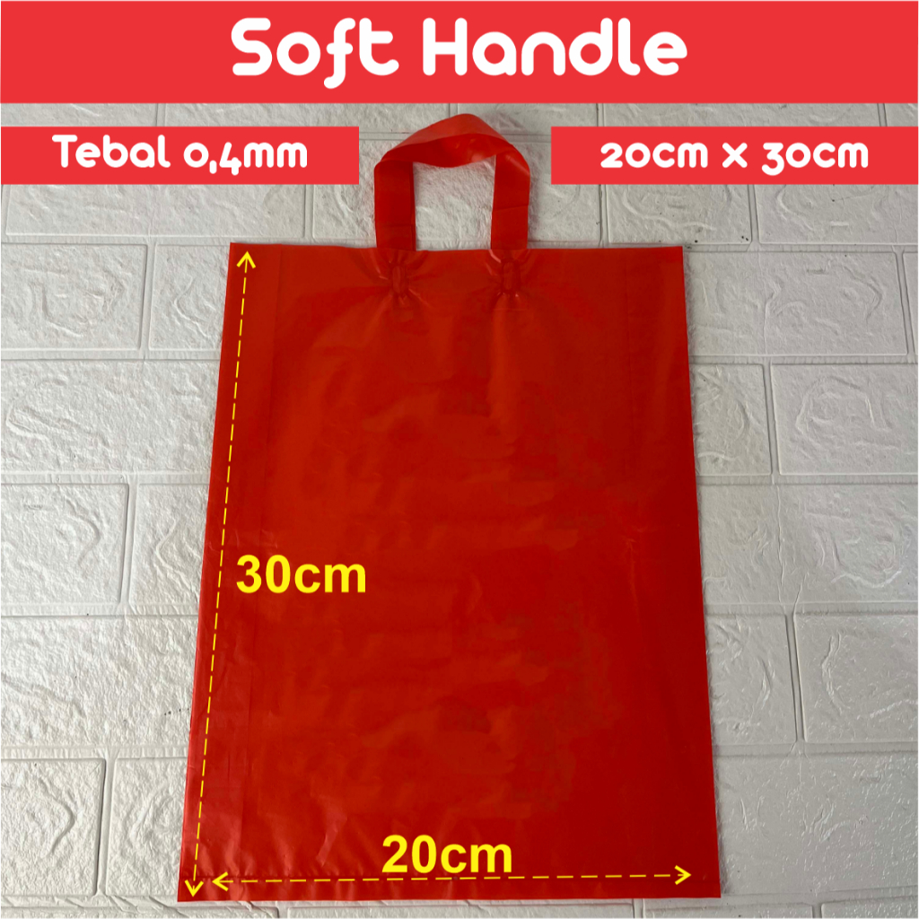 

TAS SOFT HANLDE 20 x 30 | TAS PLASTIK MURAH | TAS PLASTIK BANDUNG | TAS MALL | TAS SAUVENIR