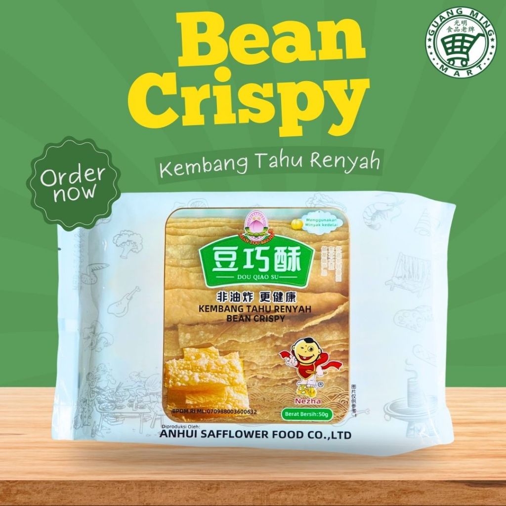 

Kembang Tahu Renyah / Bean Crispy Xian Tou Brand 50gr