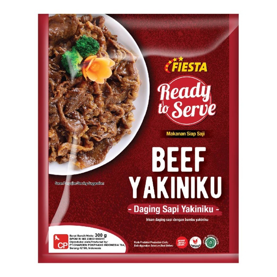

Fiesta ready to serve beef Yakiniku 300gr