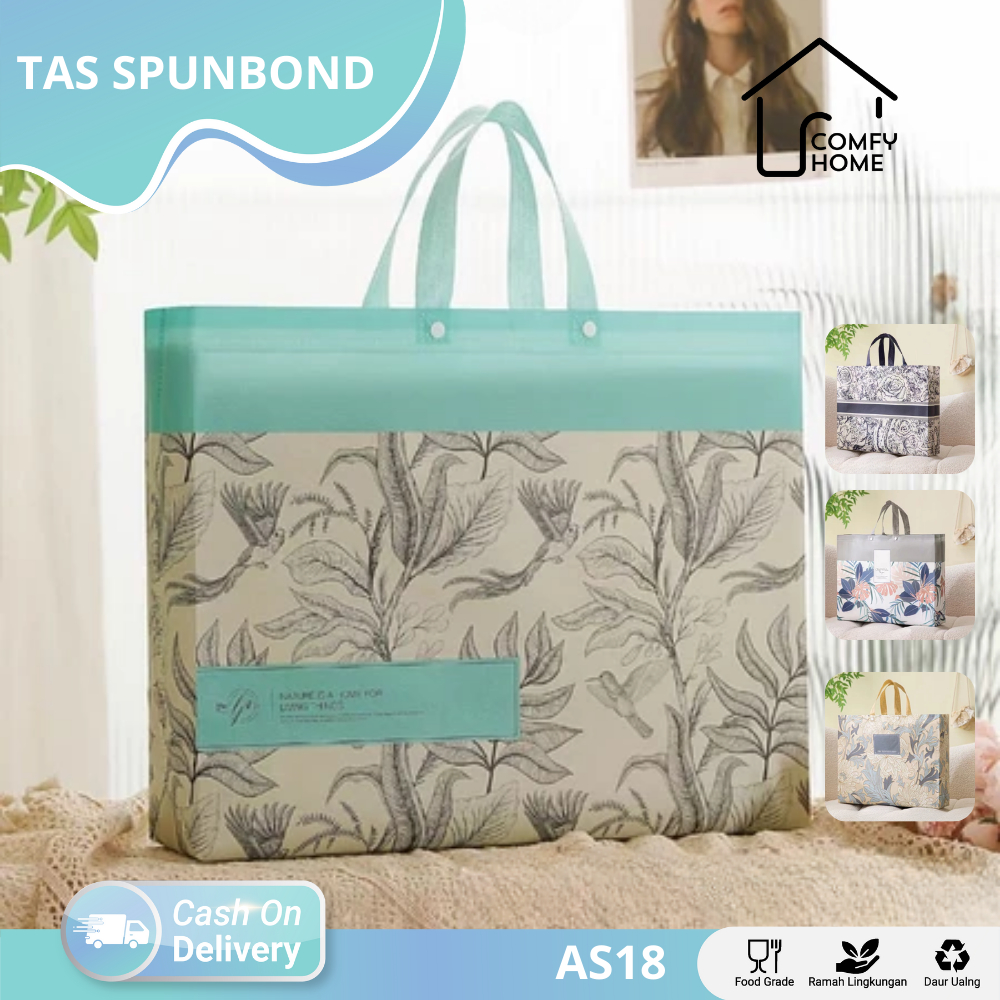 Tas Belanja Jumbo / Tas Spunbond Besar / Goodie Bag Spunbond Besar / Spoundbond Bag Jumbo / Tas Bela