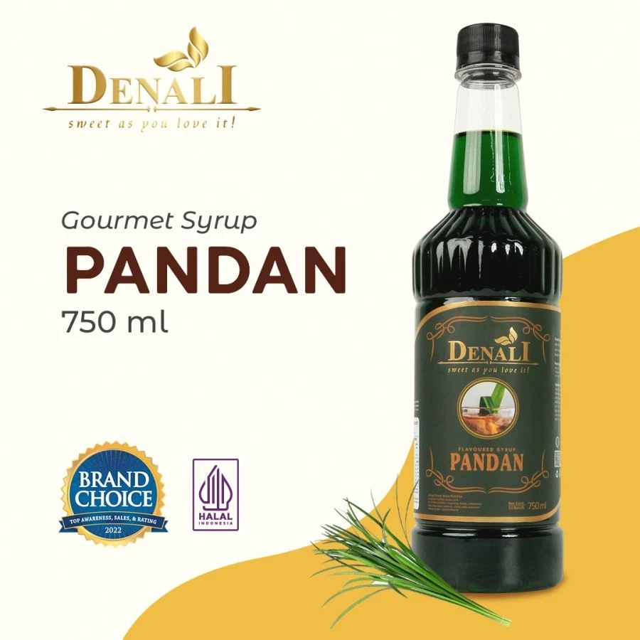 

DENALI PANDAN SYRUP 750 ML