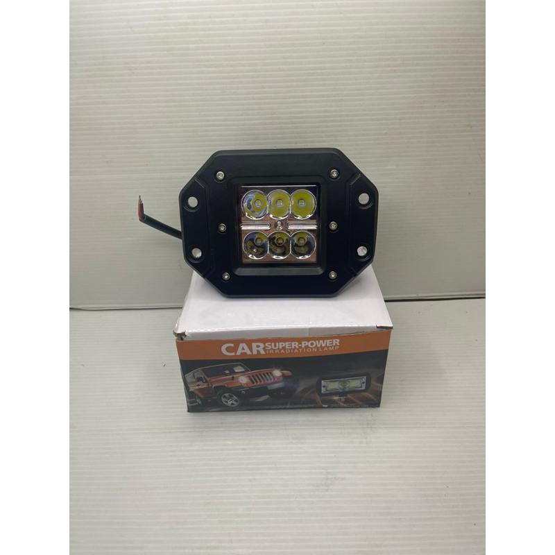 Lampu Tembak Kabut Sorot Model Sisik 6 Mata Led Modifikasi Motor Trail Crf Klx Type 4638
