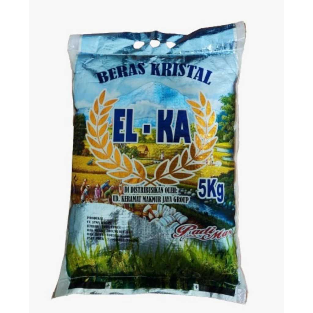 

Beras KRISTAL EL_KA Premium Kemasan 5kg