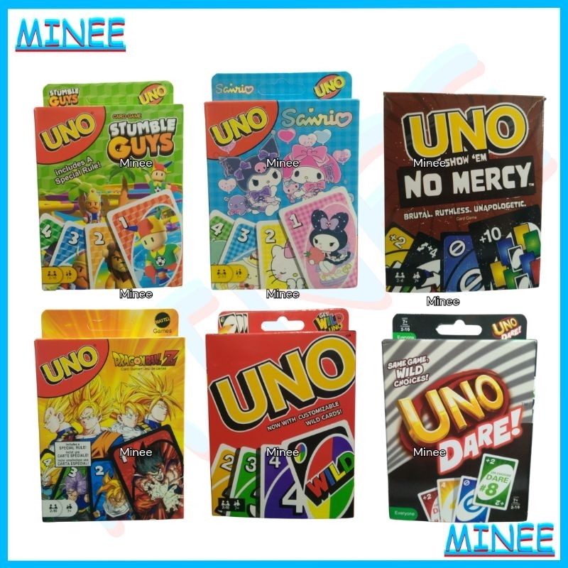 KARTU UNO WILD / UNO FLIP / UNO NO MERCY / UNO DARE