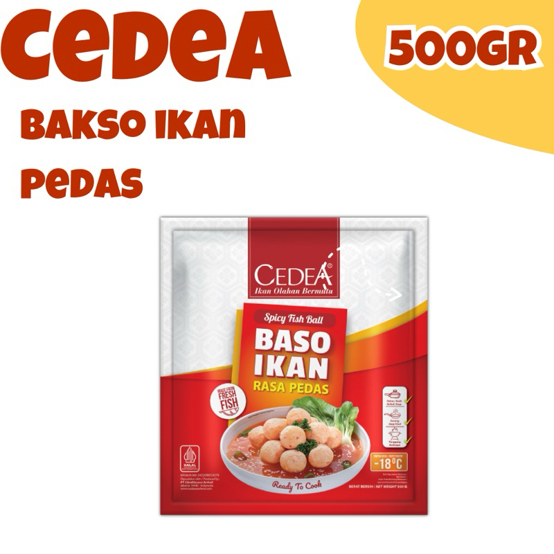 

(KHUSUS INSTAN) Cedea Bakso Ikan Pedas 500gr