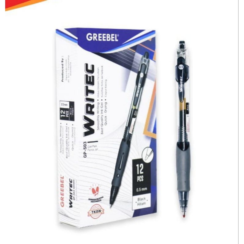 

PULPEN GEL/PEN GEL WRITEC, GREEBEL GP-503 (0,5mm)