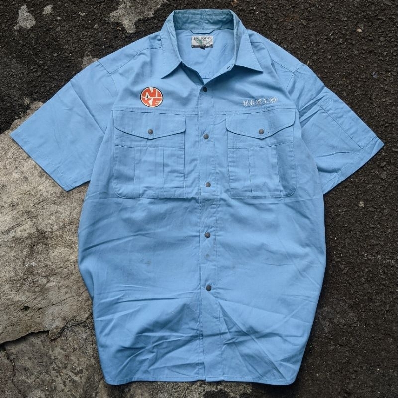 Nike Custom Patch Work Shirt