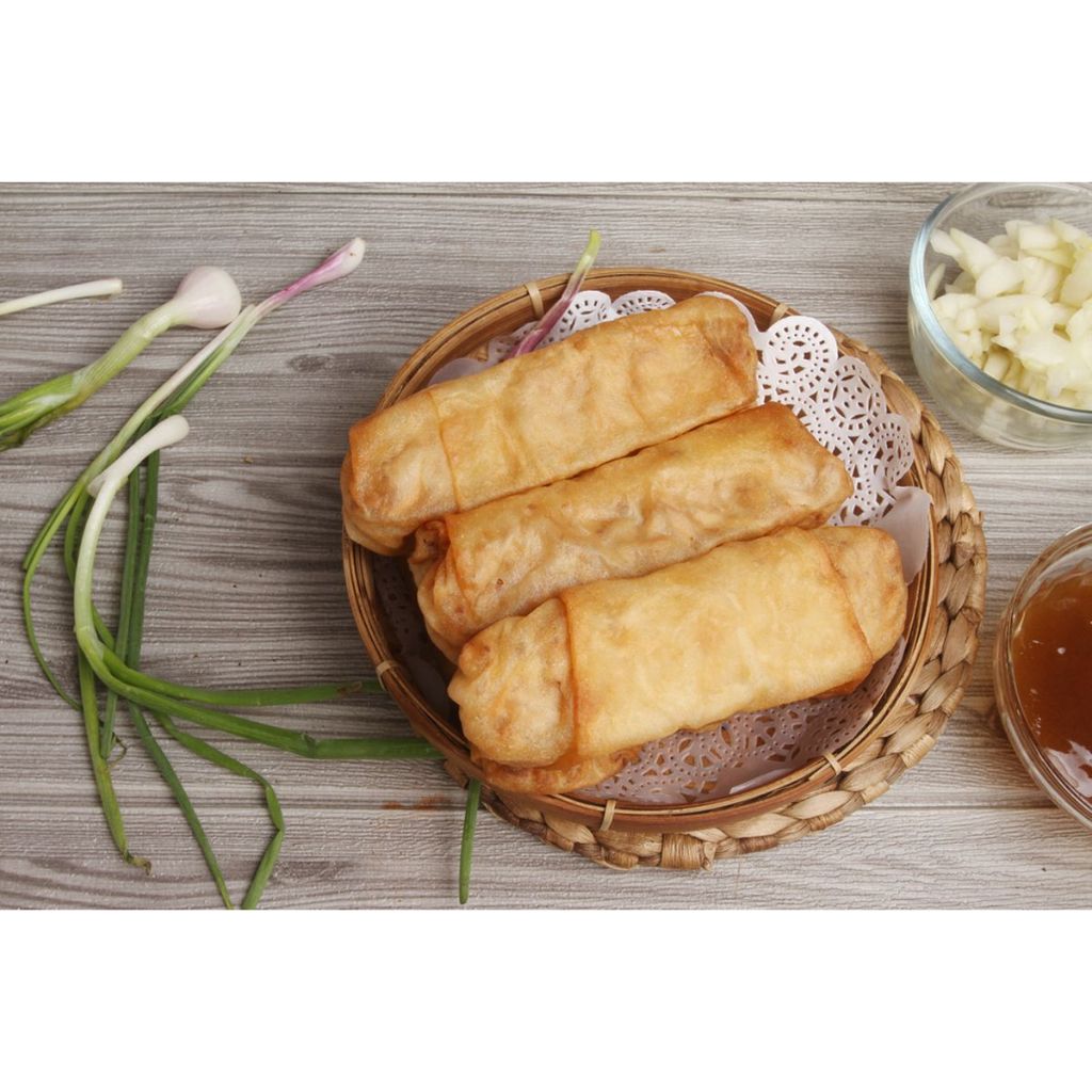 

Lumpia Ikan dan Udang Kraukk Frozen Food