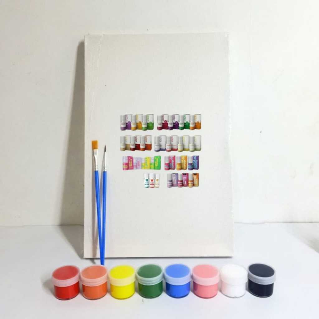

Paket Alat Lukis 1 Set Ukuran 30x25cm