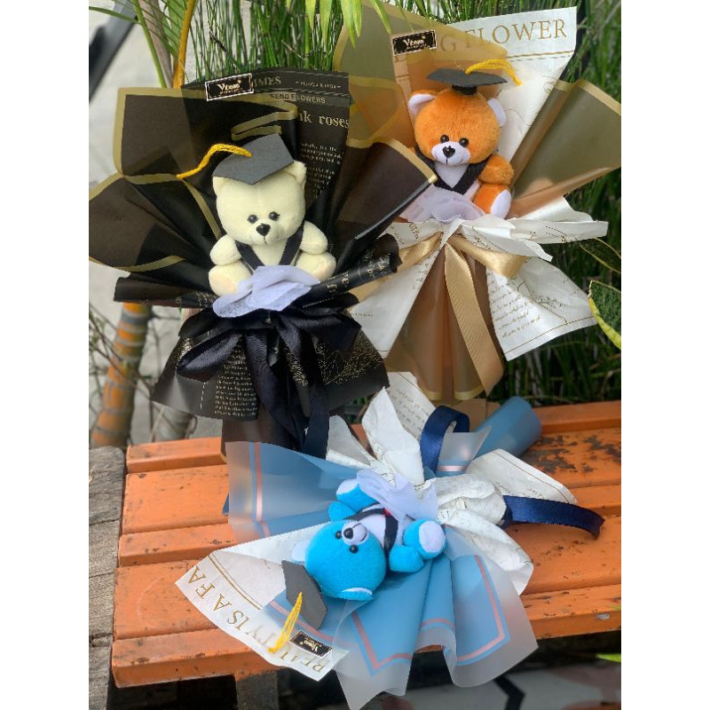 (Termurah) Buket Wisuda Buket Bunga Wisuda | Free Kartu Ucapan