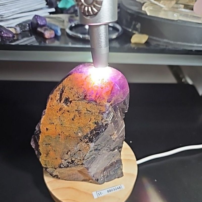 FLUORITE ROUGH BATU ALAM ASLI