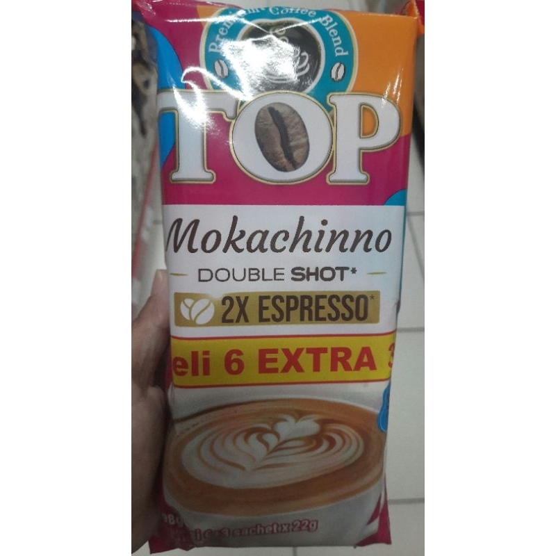 

Top Kopi Mokachinno 6+3 sachet × 22gr